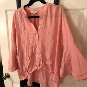 Ruffle Sleeve Top